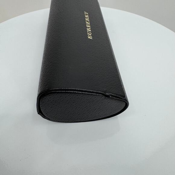 Burberry sunglasses eyeglasses hard shell case black leather main image 7